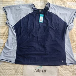 Calypsa Swim Top size 5X